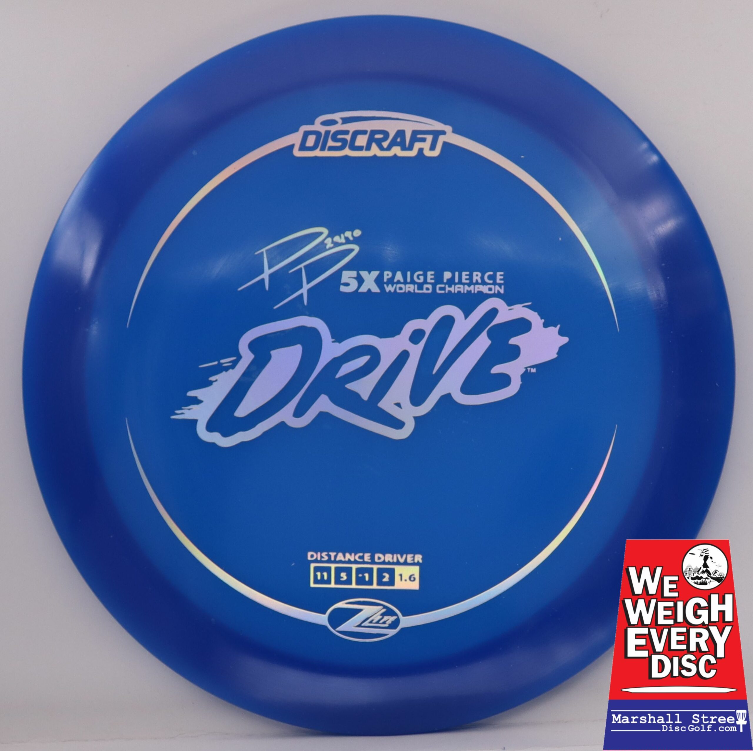Z Lite Drive, Paige Pierce 5x • Marshall Street Disc Golf